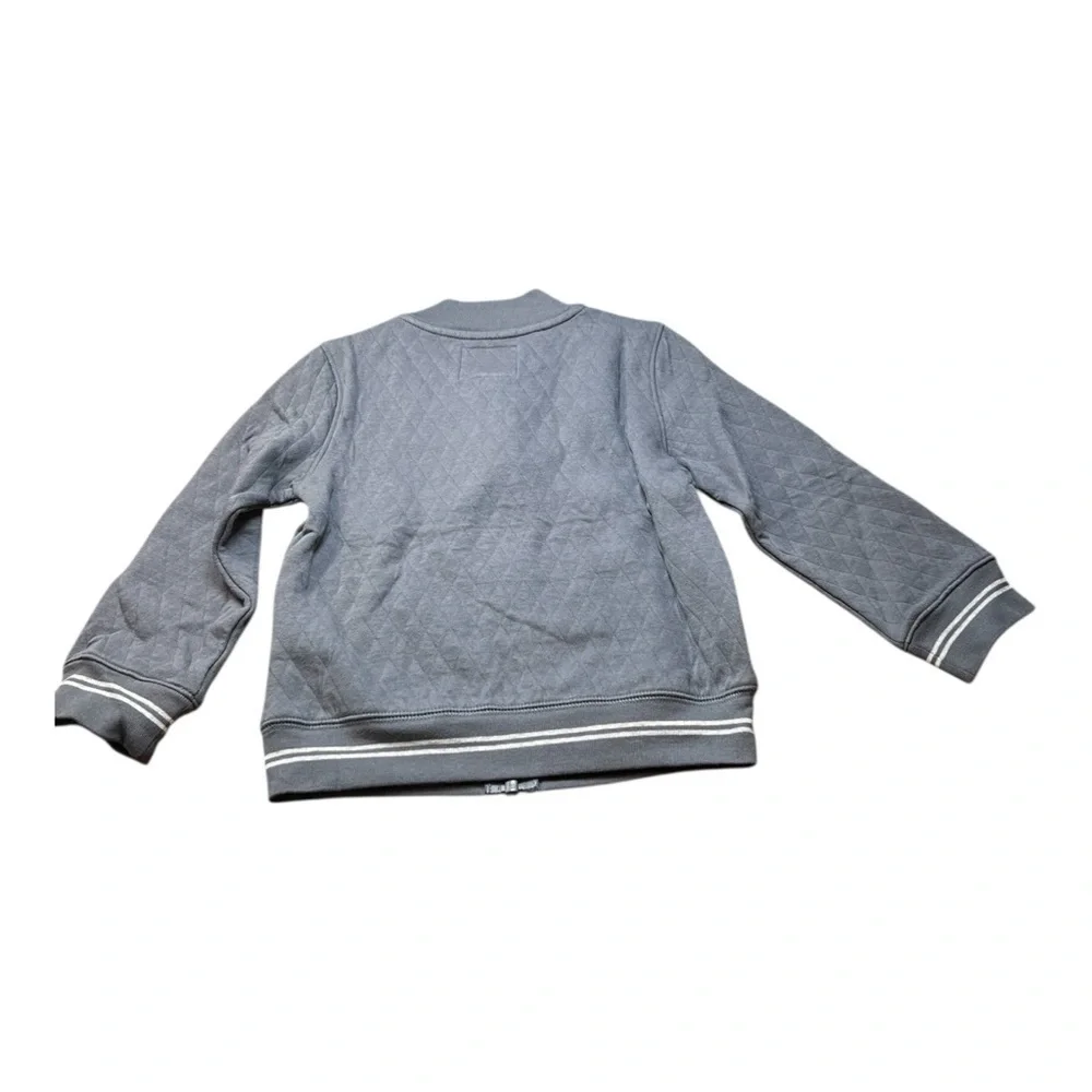 OshKosh B'gosh Gray Size 3T Comfy Athletic Set Zip-up jacket, shirt & Joggers